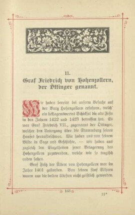 11. Graf Friedrich von Hohenzollern, der Öttinger genannt