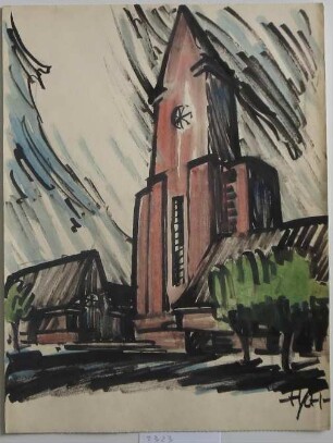 [Turm und Nebengebäude]