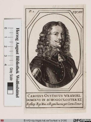 Bildnis Carl Gustaf Wrangel, 1651 Graf von Salmis