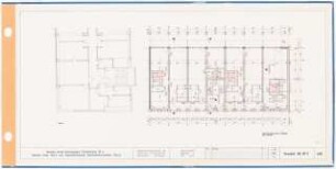 Engelhardt Hof, Berlin: Neubau Bauteil C (Wohnbau): Grundriss Obergeschoss 1:50