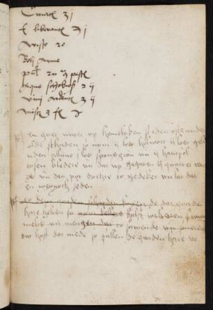 Handschriftlicher Text