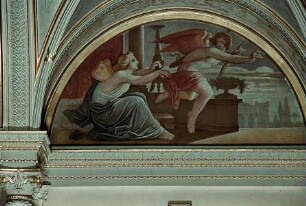 Amor und Psyche — Amor verläßt Psyche