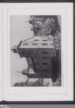 Schloß Eggeringhausen, Kreis Lippstadt. 17. Jahrh. Freiherrn von Fürstenberg