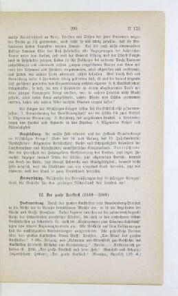 12. Der große Kurfürst (1640-1688)