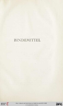 Bindemittel