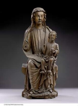 Thronende Maria mit dem Kinde