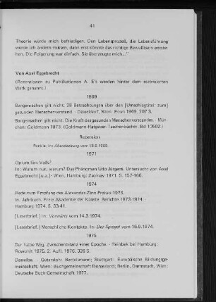 Von Axel Eggebrecht