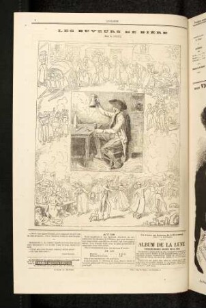 Les buveurs de bière, par L. Petit