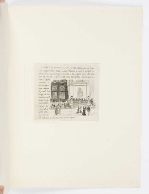 L’Exposition Universelle est un vaste champ clos..., Blatt 11 der Folge "Notes et dessins d’un japonais sur Paris pendant l’Exposition de 1878"