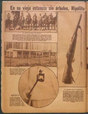 En su vieja estancia sin árboles, Hipólito Yrigoyen vivía como un criollo a la antigua [Fotografías y dibujo]