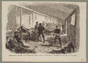 Preußisches Feldlazarett bei Düppel 1864