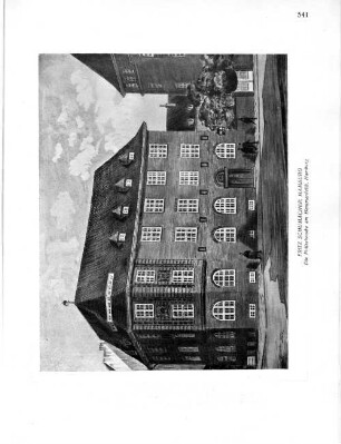 Fritz Schumacher, Hamburg. Die Polizeiwache am Hammerdeich, Hamburg