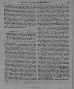 Wedel, L. M.: Badereise til Pyrmont, Oldeslohe, Dobberan, samt Indretningerne der i Aeret 1814. Kopenhagen: Schubothe 1817