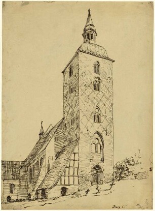 Kirche in Burg auf Fehmarn, Kirche von Nordwesten
