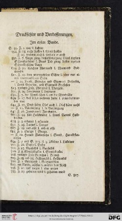 Druckfehler und Verbesserungen