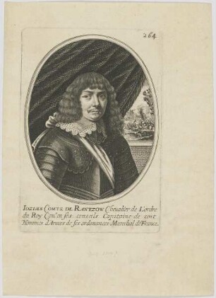 Bildnis des Iozias Comte de Rantzow