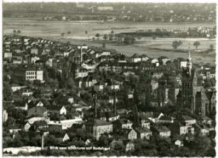 Radebeul. Blick vom Spitzhaus auf Radebeul