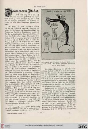 Das moderne Plakat