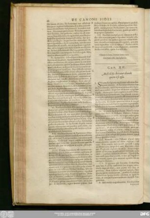 Cap. XV. An Ecclesia doceatur aliunde quàm à se ipsa.