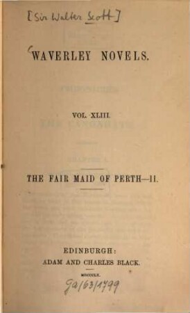 Waverley Novels, 43