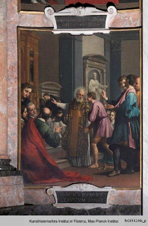 Szenen aus dem Leben des seligen Manetto dell'Antella : Manetto dell'Antella heilt einen Lahmen