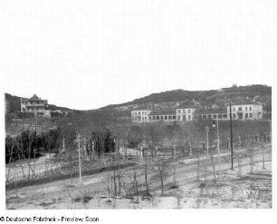 Blick in die Stadt Tsingtau : Weltreisen. China. Tsingtau. Blick in die Stadt