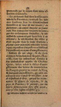 Remontrances du Parlement de Provence au Roi, au sujet des entreprises du Grand-Conseil
