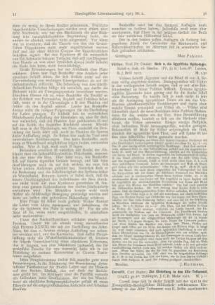 36-38 [Rezension] Cornill, Carl Heinr., Zur Einleitung in das Alte Testament