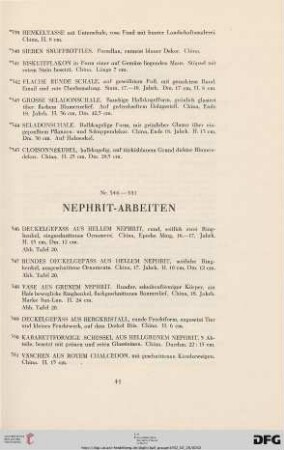 Nephrit (Nr. 346-351)