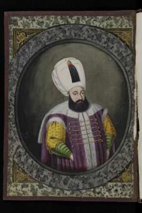 Illustration: Murād III.