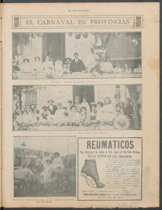 El carnaval en provincias