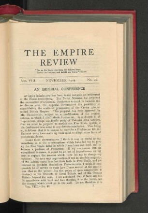 Vol. 8. November 1904. No. 45.