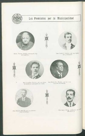 Los Premiados por la Municipalidad
