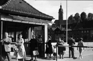Laufenburg: Deutscher Zoll, Übergang mit Passstelle