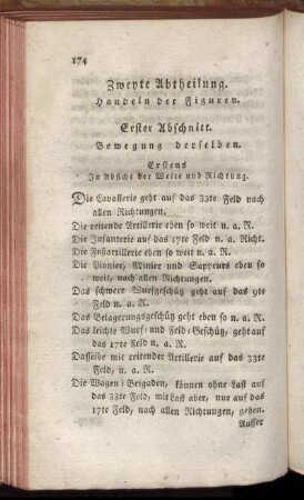 Zweyte Abtheilung. Handeln der Figuren.