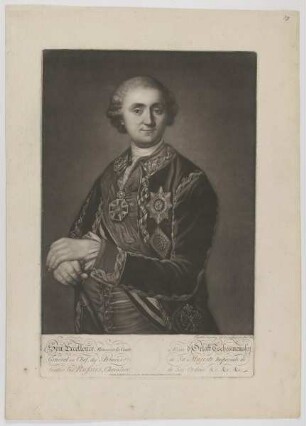 Bildnis des Alexis d´Orloff Tschesmensky