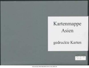 Ost-Sibirien : 1897-1911 : Kartensammlung