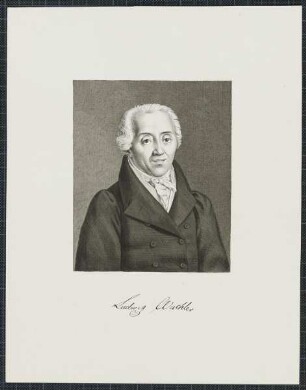 Icones Professorum Marpurgensium — Bildnis des Johann Friedrich Ludwig Wachler (1767-1838)