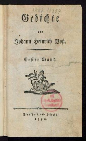 Bd. 1: Gedichte