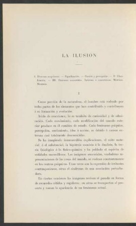 La ilusión