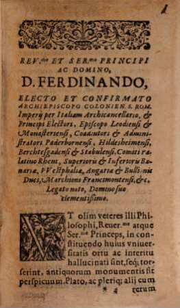 Harpocrates divinus, seu altissimum de fine mundi silentium : quo falsa vaticinatio annum 1666. esse mundo futurum ultimum, redarguitur
