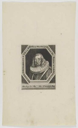 Bildnis des Bvrckhardus Löffelholtz à Colberg