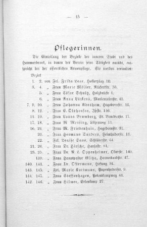 Pflegerinnen.
