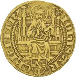 Goldgulden Johann von Baden, Erzbischof von Trier