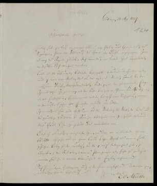 Brief von Karl Otfried Müller an Karl August Reimer, Göttingen, 28.8.1839