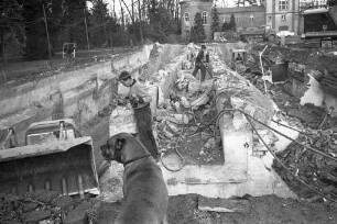 Neubau des Bundesverfassungsgerichts an der Westseite des Schlossplatzes.