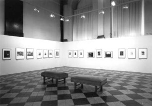 Dresden. Albertinum. Ausstellung (des Kupferstich-Kabinetts) "Andreas Feininger - photographs 1928-1988", 5.11.2000-14..2001. Raumaufnahme
