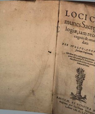 Loci Communes Sacr[a]e Theologiae : iam recens recogniti & emendati ...