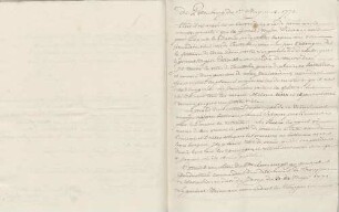 Schreiben aus Sankt Petersburg von Kochs Hand.