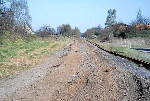 Trittau: Demontage der Schienen von Trittau bis Möhnsen